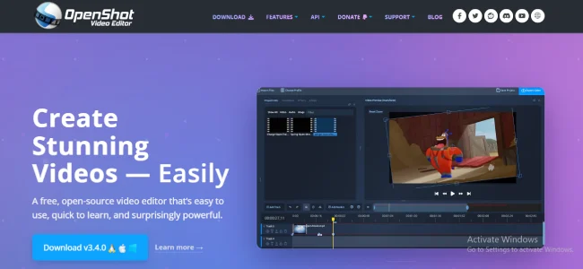 OpenShot: Free AI Video Editing Tools without Watermark