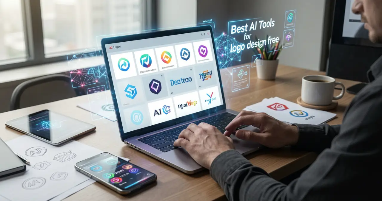 5 Best AI Tools for Logo Design Free for A Brand