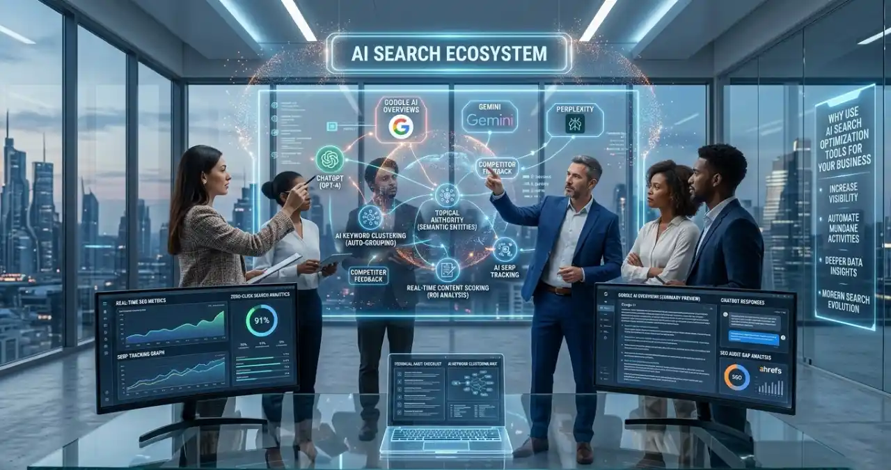 why use ai search optimization tools for your business​