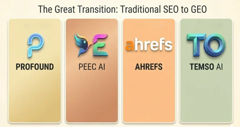 Top 4 AI Search Visibility Tools Saas Cloud Services Compared