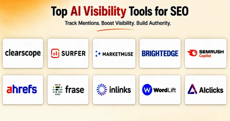 most popular AI visibility products for seo