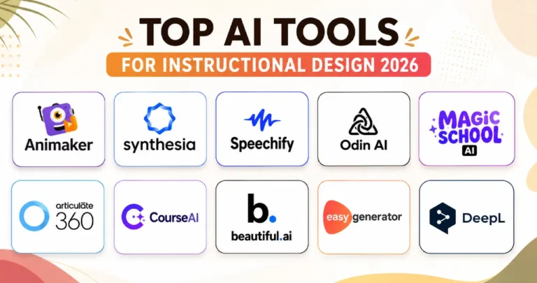 Top 10 AI Tools for Instructional Design in 2026