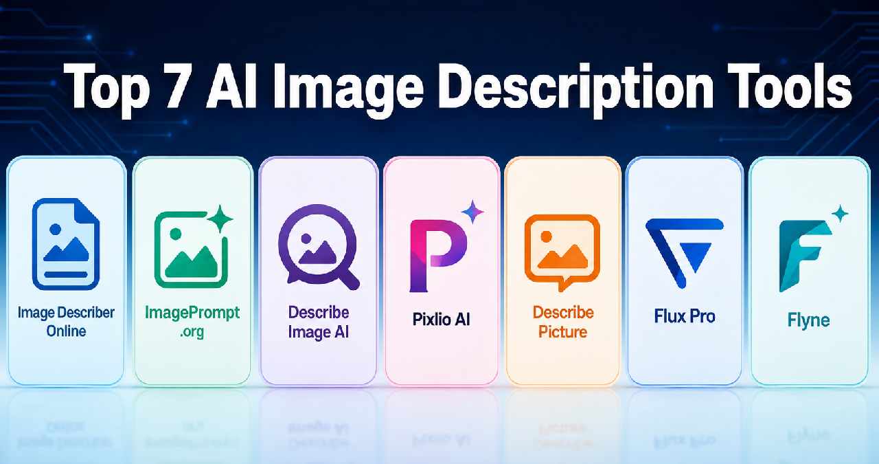 Top 7 AI Image Description Tools: Free and Paid Image Description Generators