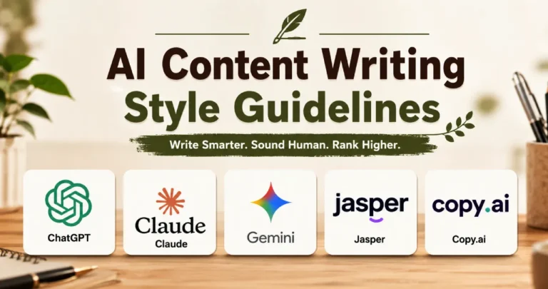 Ultimate AI Content Writing Style Guidelines in 2026