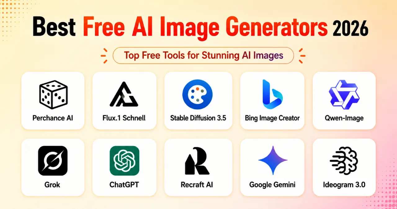 Best Free AI Image Generators 2026