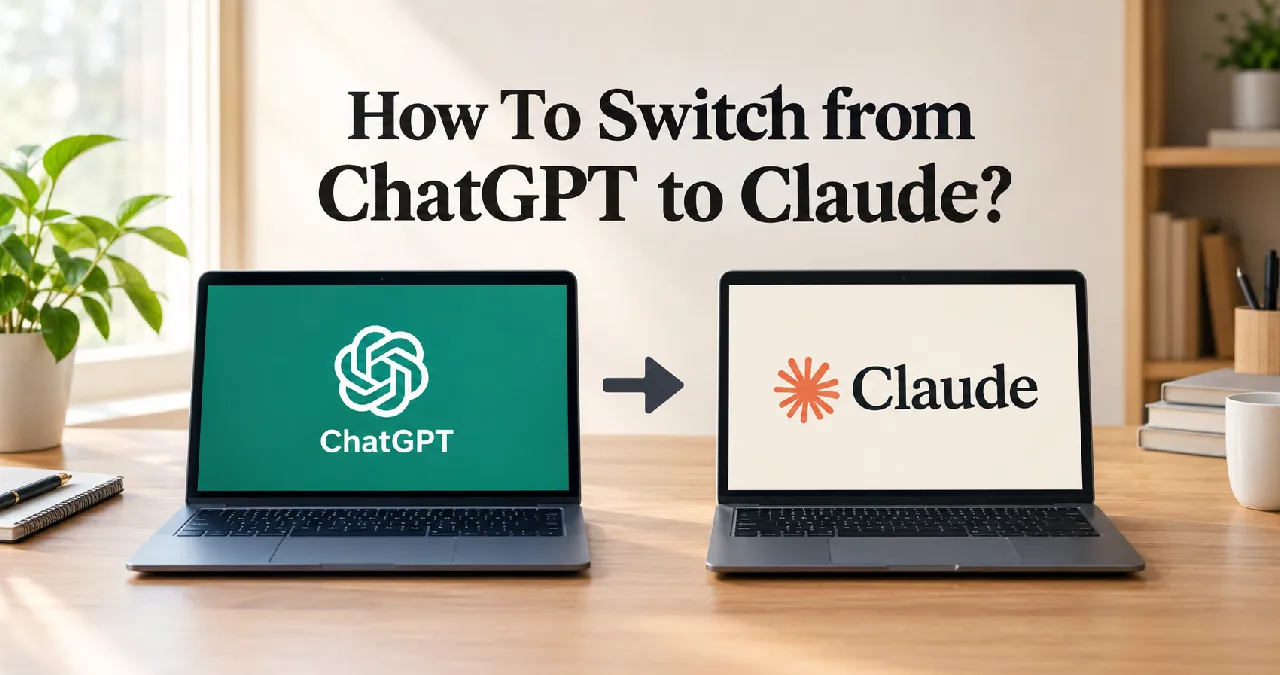How To Switch from ChatGPT to Claude? Learn Step-By-Step Migration 