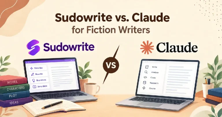Sudowrite vs. Claude for Fiction Writers: Which One Should Actually Be on Your Desktop in 2026?